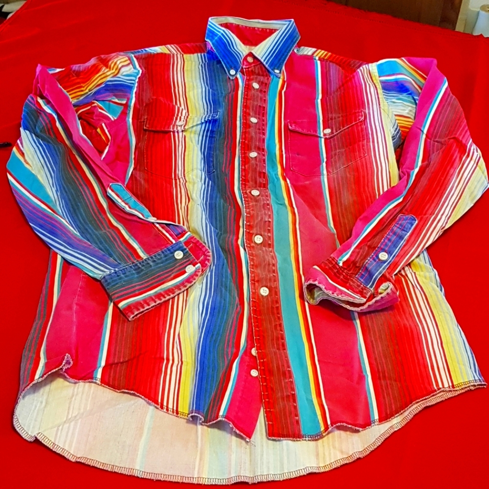 Vintage Wrangler western shirt 15 1/2-34